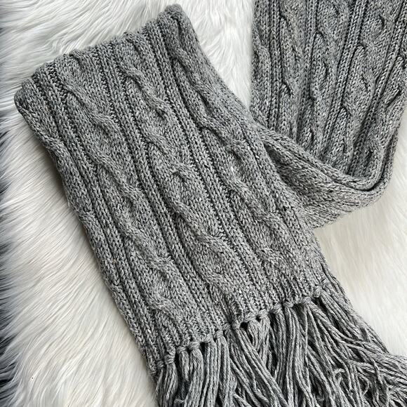 Wildfox Gray At Brunch Blanket Scarf - Picture 3 of 8